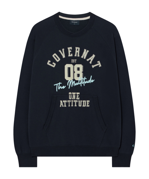 COVERNAT(カバーナット)の「スローガングラフィック スウェット ダークネイビー(スウェット・レディース・その他・SMALL/MEDIUM/LARGE/X-LARGE)」の1枚目の写真