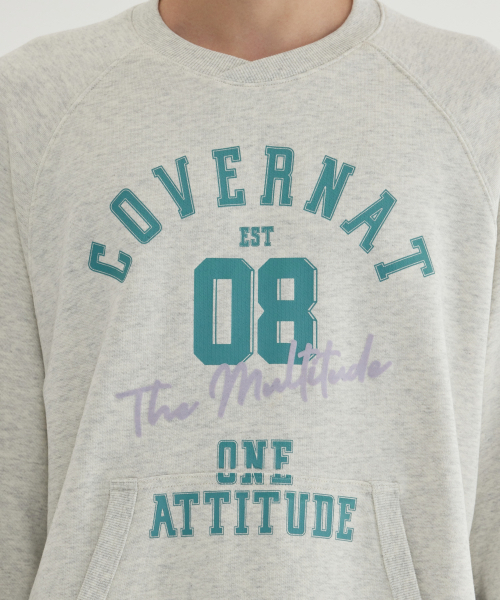 COVERNAT(カバーナット)の「スローガングラフィック スウェット ダークネイビー(スウェット・レディース・その他・SMALL/MEDIUM/LARGE/X-LARGE)」の7枚目の写真