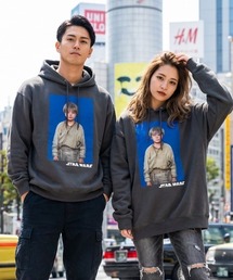 STAR WARS | 『スター・ウォーズ/STARWARS』プルオーバーパーカー フォトグラフィック オーバーサイズ ピグメント加工 ヴィンテージライク ムービー ZOZO限定(パーカー)