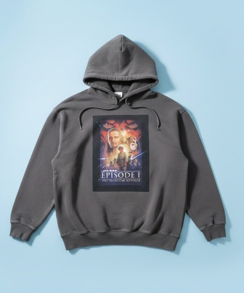 STAR WARS（スターウォーズ）の「『スター・ウォーズ/STARWARS』プルオーバーパーカー フォトグラフィック オーバーサイズ ピグメント加工 ヴィンテージライク ムービー ZOZO限定（パーカー・メンズ・グレー系その他/ブルー系その他/ピンク系その他/グレー系その他2/グレー系その他3/グレー系その他4/グレー系その他5/グレー系その他6/グレー系その他7/ブルー系その他2/ブルー系その他3/ブルー系その他4/ブルー系その他5/ブルー系その他6/ブルー系その他7/ピンク系その他2/ピンク系その他3/ピンク系その他4/ピンク系その他5/ピンク系その他6/ピンク系その他7・MEDIUM/LARGE/X-LARGE）」の6枚目の写真