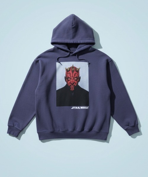 STAR WARS（スターウォーズ）の「『スター・ウォーズ/STARWARS』プルオーバーパーカー フォトグラフィック オーバーサイズ ピグメント加工 ヴィンテージライク ムービー ZOZO限定（パーカー・メンズ・グレー系その他/ブルー系その他/ピンク系その他/グレー系その他2/グレー系その他3/グレー系その他4/グレー系その他5/グレー系その他6/グレー系その他7/ブルー系その他2/ブルー系その他3/ブルー系その他4/ブルー系その他5/ブルー系その他6/ブルー系その他7/ピンク系その他2/ピンク系その他3/ピンク系その他4/ピンク系その他5/ピンク系その他6/ピンク系その他7・MEDIUM/LARGE/X-LARGE）」の9枚目の写真