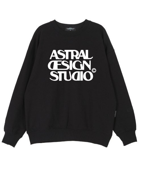 ASTRAL PROJECTION(アストラルプロジェクション)の「アストラルデザインスタジオ オーバーサイズドロップショルダースウェット_ブラック(スウェット・メンズ・その他・LARGE/X-LARGE)」の2枚目の写真