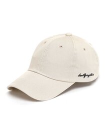 DONTFORGETME（ドンフォーゲットミー）の「スクリプトベージュ-ボールキャップ（キャップ）」