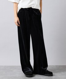 Rouge vif la cle（ルージュヴィフラクレ）の「【Keena/キーナ】ベロアセンタープレスパンツ/ベロア/センタープレス/お出かけ【WEB限定】（その他パンツ）」