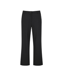 WOMEN SM SIDE LINE SEMI WIDE PANTS_BK
