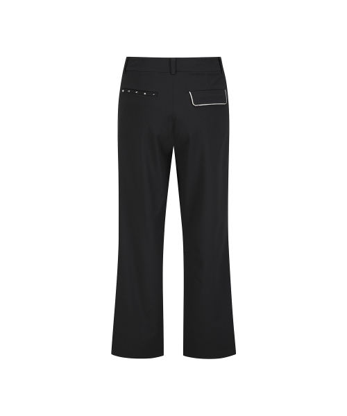 ANEW GOLF（アニューゴルフ）の「WOMEN SM SIDE LINE SEMI WIDE PANTS_BK（その他パンツ・レディース・その他・LARGE/XX-SMALL/X-SMALL/SMALL/MEDIUM）」の2枚目の写真