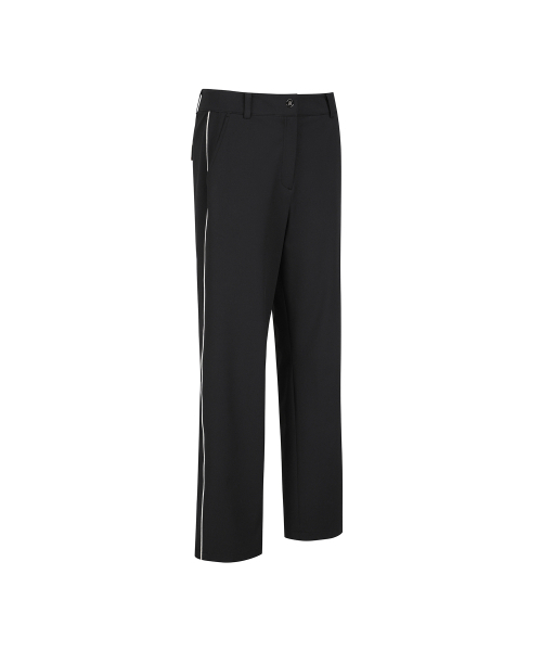 ANEW GOLF（アニューゴルフ）の「WOMEN SM SIDE LINE SEMI WIDE PANTS_BK（その他パンツ・レディース・その他・LARGE/XX-SMALL/X-SMALL/SMALL/MEDIUM）」の4枚目の写真