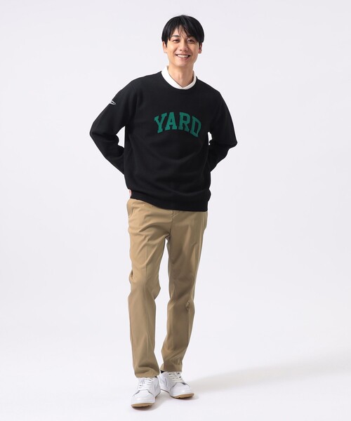 BEAMS GOLF（ビームスゴルフ）の「〈MEN〉ORANGE LABEL / YARD ジャカード ニット（ニット/セーター・メンズ・グリーン/ブラック・S/M/L/XL）」の19枚目の写真