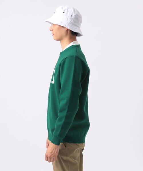 BEAMS GOLF（ビームスゴルフ）の「〈MEN〉ORANGE LABEL / YARD ジャカード ニット（ニット/セーター・メンズ・グリーン/ブラック・S/M/L/XL）」の15枚目の写真
