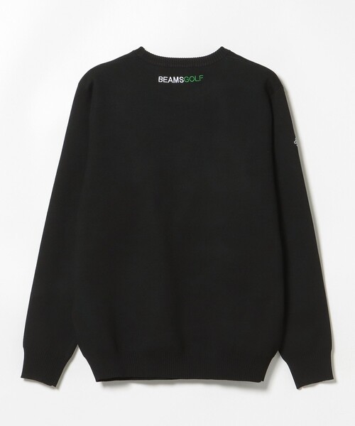 BEAMS GOLF（ビームスゴルフ）の「〈MEN〉ORANGE LABEL / YARD ジャカード ニット（ニット/セーター・メンズ・グリーン/ブラック・S/M/L/XL）」の11枚目の写真