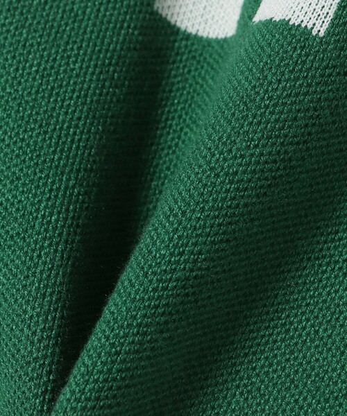 BEAMS GOLF（ビームスゴルフ）の「〈MEN〉ORANGE LABEL / YARD ジャカード ニット（ニット/セーター・メンズ・グリーン/ブラック・S/M/L/XL）」の4枚目の写真
