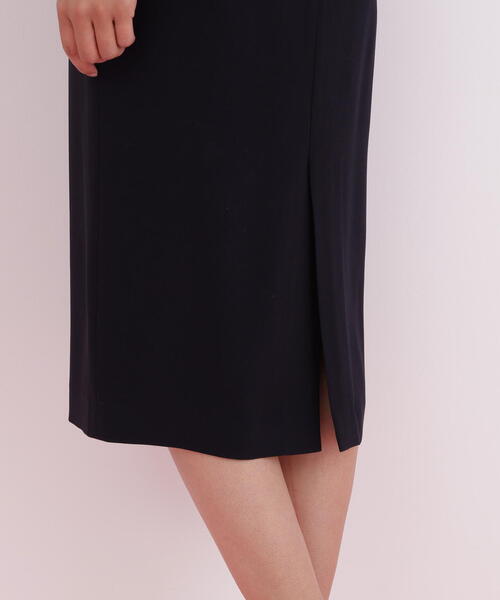 PINKY&DIANNE（ピンキーアンドダイアン）の「◆ダイヤモンドネックコンビワンピース（ワンピース・レディース・ベージュ/ネイビー・36/38）」の5枚目の写真