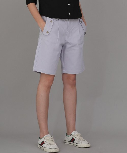 SAINTCREW(セントクルー)の「イングリッシュマン ハーフバンドショーツ EMH-339 パープル(その他パンツ・メンズ・その他・MEDIUM/LARGE/X-LARGE)」の1枚目の写真