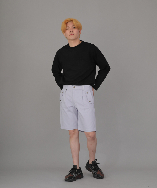 SAINTCREW(セントクルー)の「イングリッシュマン ハーフバンドショーツ EMH-339 パープル(その他パンツ・メンズ・その他・MEDIUM/LARGE/X-LARGE)」の9枚目の写真