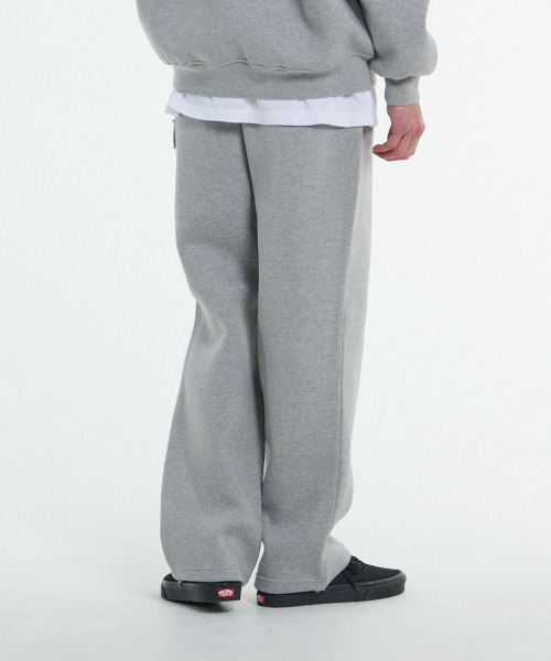 GET IT ON(ゲットイットオン)の「シグネチャーワイドスウェットパンツ_グレー(スウェットパンツ・メンズ・その他・F)」の6枚目の写真