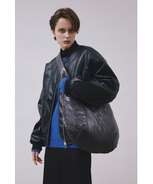 Quilting Hobo Bag (Grey)