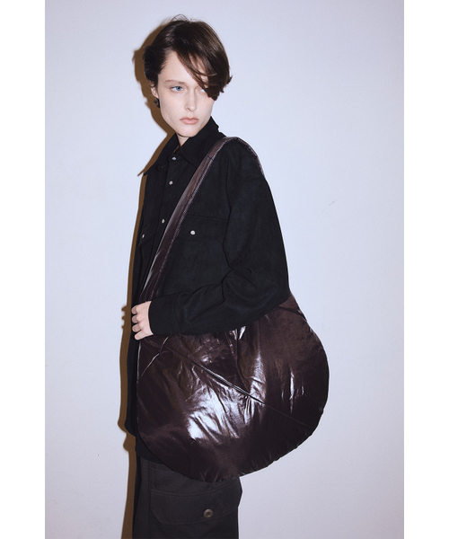 MIDNLOW（ミッドアンドロー）の「Quilting Hobo Bag (Grey)（ショルダーバッグ・レディース・その他・FREE）」の3枚目の写真