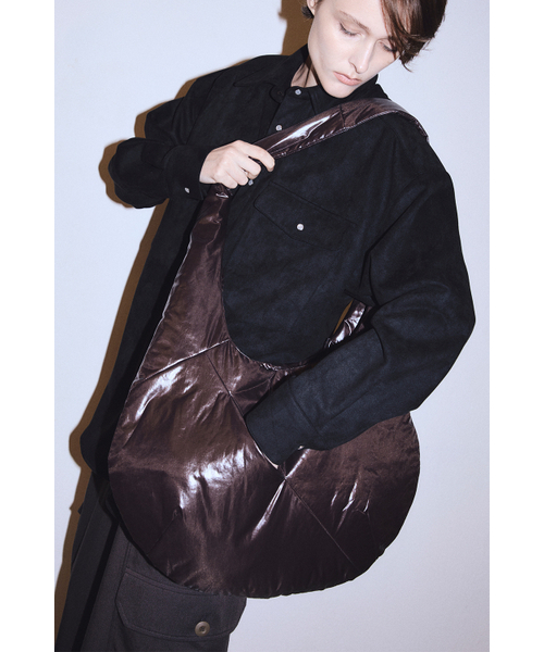 MIDNLOW（ミッドアンドロー）の「Quilting Hobo Bag (Grey)（ショルダーバッグ・レディース・その他・FREE）」の5枚目の写真