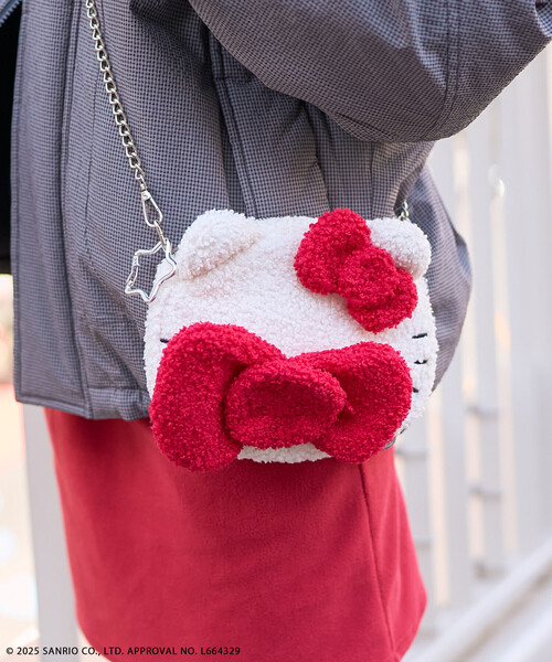 SANRIO/サンリオ ”HELLOKITTY” もこもこポシェット チェーンバッグ