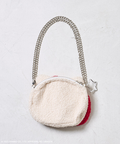 SANRIO/サンリオ ”HELLOKITTY” もこもこポシェット チェーンバッグ