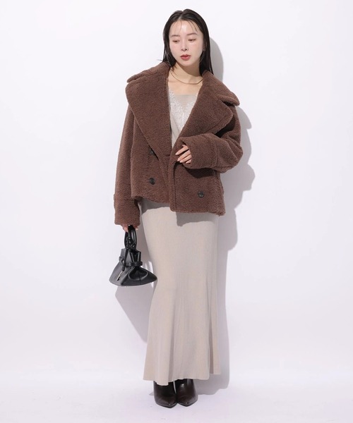 Vネックレースプルオーバー（ニット/セーター）｜Mystrada（マイ