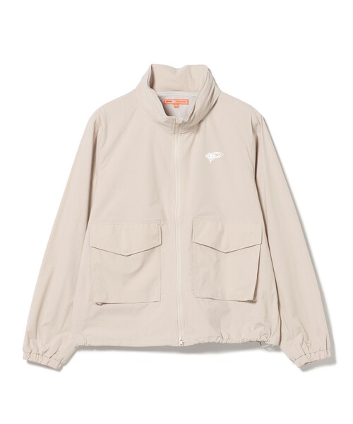 BEAMS GOLF（ビームスゴルフ）の「ORANGE LABEL / フード付き スタンドカラーブルゾン（撥水）．（ブルゾン・レディース・ホワイト/ベージュ・SMALL/MEDIUM/LARGE）」の20枚目の写真