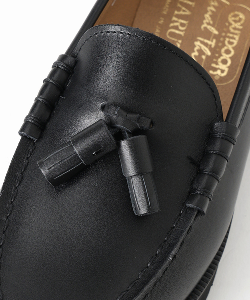 OUTDOOR PRODUCTS(アウトドアプロダクツ)の「HARUTA×OUTDOOR PRODUCT 別注 タッセルローファー(ローファー・レディース・ブラック・22.5cm/23cm/23.5cm/24cm/24.5cm/25cm)」の5枚目の写真