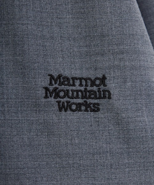 MARMOT（マーモット）の「[Marmot/マーモット] 別注 メリノウール コーチジャケット (セットアップ可)（その他アウター・レディース・グレー/ブラック/ネイビー・L/M）」の4枚目の写真