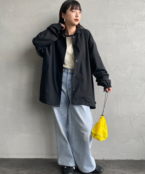 MARMOT（マーモット）の「[Marmot/マーモット] 別注 メリノウール コーチジャケット (セットアップ可)（その他アウター・レディース・グレー/ブラック/ネイビー・L/M）」の15枚目の写真