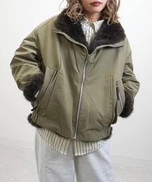 gossara | エコファーコンビモッズBZ(ブルゾン)