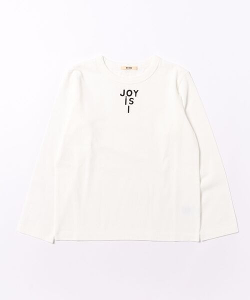 FITH（フィス）の「Old Cotton Long Sleeve Tee（Tシャツ/カットソー・キッズ・ブラック/ホワイト・145/135）」の2枚目の写真