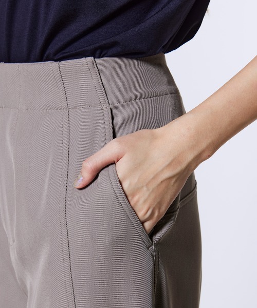 Sov.(ソブ)の「カルゼストレッチ カーブパンツ(その他パンツ・レディース・カーキ・36/38)」の7枚目の写真