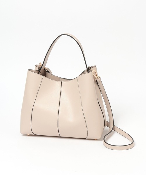 Andemiu（アンデミュウ）の「キリカエワンショルダー639653（トートバッグ・レディース・ブラック/アイボリー/チョコ・FREE）」の7枚目の写真