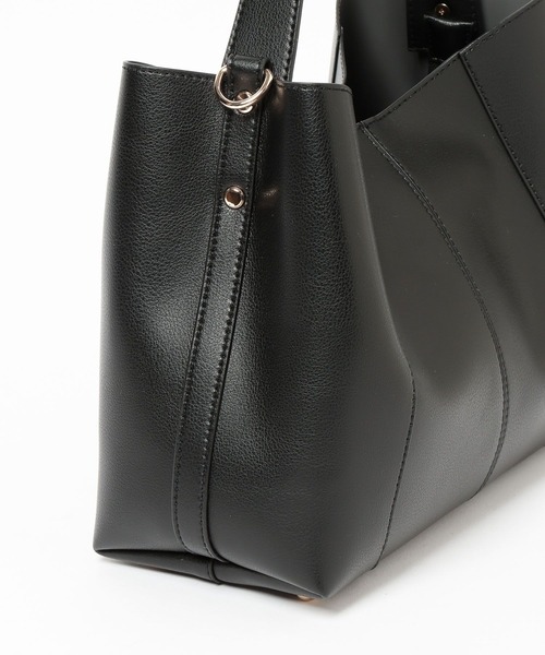 Andemiu（アンデミュウ）の「キリカエワンショルダー639653（トートバッグ・レディース・ブラック/アイボリー/チョコ・FREE）」の18枚目の写真