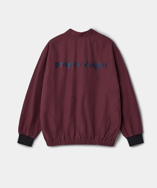 PO8(ピーオーエイト)の「STORM8 NYLON TOP - WINE(ポロシャツ・レディース・ワイン・MEDIUM/LARGE)」の3枚目の写真