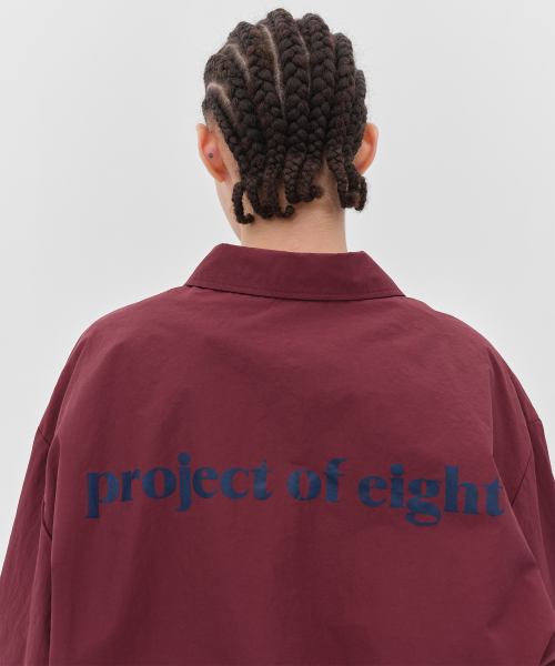 PO8(ピーオーエイト)の「STORM8 NYLON TOP - WINE(ポロシャツ・レディース・ワイン・MEDIUM/LARGE)」の8枚目の写真