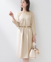 INDIVI | 【洗える/SETUP可】着る日傘ヨーク切り替えワンピース(ワンピース)