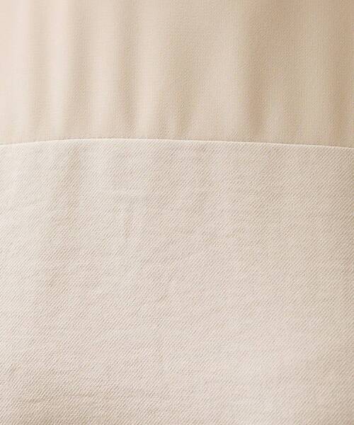 INDIVI（インディヴィ）の「【洗える／SETUP可】着る日傘ヨーク切り替えワンピース（ワンピース・レディース・ベージュ/ネイビー・38/05/36/15 /13/40/19）」の4枚目の写真