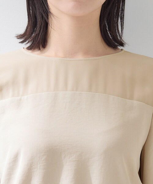 INDIVI（インディヴィ）の「【洗える／SETUP可】着る日傘ヨーク切り替えワンピース（ワンピース・レディース・ベージュ/ネイビー・38/05/36/15 /13/40/19）」の11枚目の写真