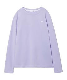【le coq sportif/ルコック】レディース 吸汗速乾&UVカット ワンポイント長袖Tシャツ(UPF50+/エコ素材)
