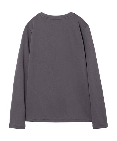 le coq sportif(ルコックスポルティフ)の「リサイクルポリエステル長袖Tシャツ(Tシャツ/カットソー・レディース・ネイビー/パープル/ホワイト/ピンク/ブラック/グレー・L/M/XL/S)」の9枚目の写真