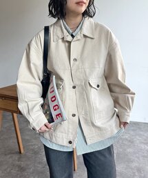 CPCM（シーピーシーエム）の「USAコットンデニムカバーオール（デニムジャケット）」