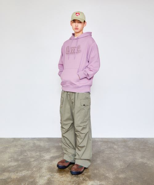 LMCの「BLUR SERIF HOODIE indi pink（パーカー・レディース・その他・S/M/L/XL）」の9枚目の写真