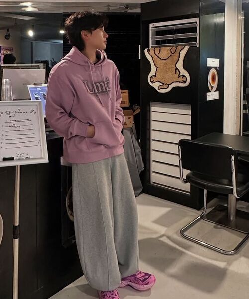 LMCの「BLUR SERIF HOODIE indi pink（パーカー・レディース・その他・S/M/L/XL）」の8枚目の写真