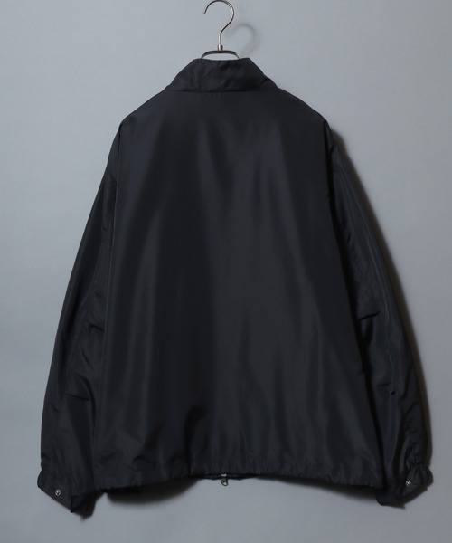 ANPAS(アンパス)の「Nylon Taffeta Jacket with Hidden Double-Zip Closure / 撥水 比翼ダブルファスナーナイロンジャケット ショートモッズ ブルゾン メンズ レディース アウター(ナイロンジャケット・メンズ・ネイビー/カーキ/ブラック・L/M/XL)」の8枚目の写真