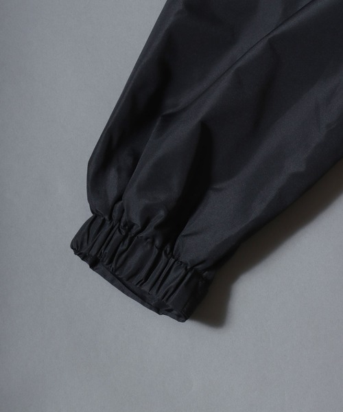 ANPAS(アンパス)の「Nylon Taffeta Jacket with Hidden Double-Zip Closure / 撥水 比翼ダブルファスナーナイロンジャケット ショートモッズ ブルゾン メンズ レディース アウター(ナイロンジャケット・メンズ・ネイビー/カーキ/ブラック・L/M/XL)」の15枚目の写真