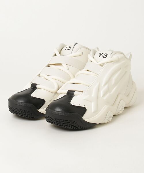 Y-3（ワイスリー）の「Y-3 MEGABALL（スニーカー・メンズ・ホワイト×ブラック・27.5cm/27.0cm/26.5cm/28.0cm/26.0cm/25.5cm/24.5cm/23.5cm/28.5cm/22.5cm/29.5cm）」の6枚目の写真