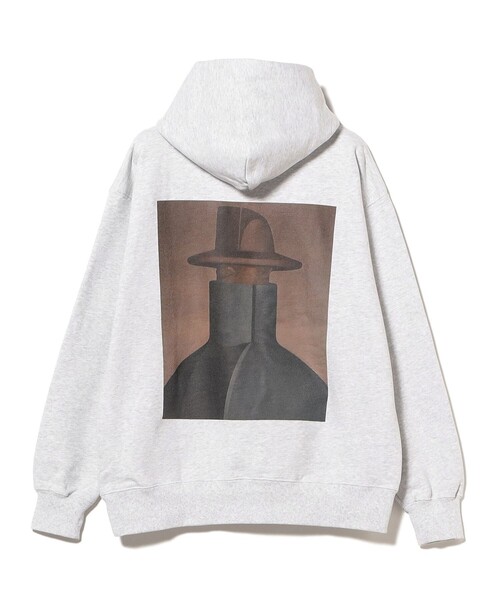 BEAMS T(ビームスティー)の「Sablo Mikawa / Hoodie(スウェット・メンズ・ライトグレー・SMALL/MEDIUM/LARGE/X-LARGE)」の7枚目の写真