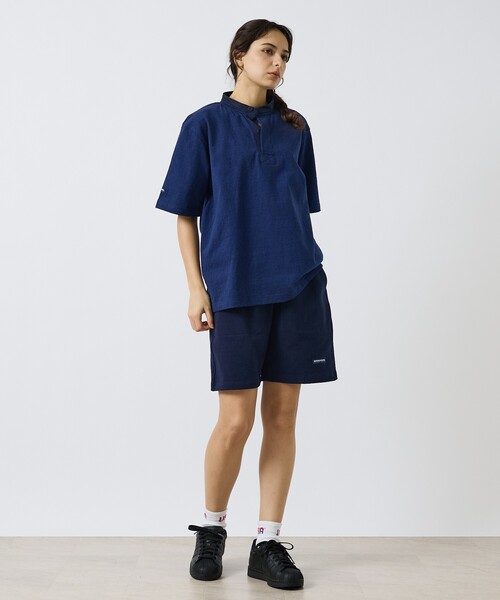 Barbarian(バーバリアン)の「【BARBARIAN / バーバリアン】knit short pants/ヘビーウェイト/リラックスショーツ/ユニセックス(その他パンツ・メンズ・オレンジ系その他/イエロー系その他/ライトベージュ/ネイビー・L/M/S)」の16枚目の写真