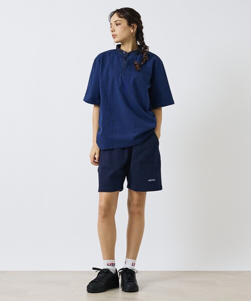 Barbarian(バーバリアン)の「【BARBARIAN / バーバリアン】knit short pants/ヘビーウェイト/リラックスショーツ/ユニセックス(その他パンツ・メンズ・オレンジ系その他/イエロー系その他/ライトベージュ/ネイビー・L/M/S)」の17枚目の写真
